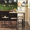 SoBuy OGT11-N Set 1 Masă + 4 Scaune de Bar Set Masă de Bar Bistro