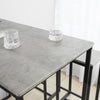 SoBuy Masă și scaune de masă înaltă masă de bucătărie OgnT15-HG