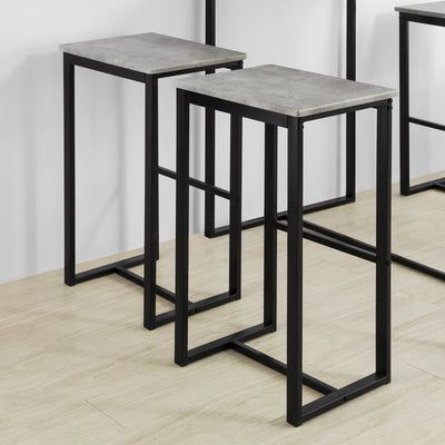 SoBuy OGT15-HG Set 1 masă + 4 scaune set masă de bar bistro