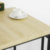 SoBuy OGT31-N Lot Table et Tabourets de Bar, Jeu de Bar Petit-déjeuner Table Haute avec 2 Chaises