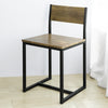 SoBuy OGT36-N Table de Salle à Manger avec 2 Chaises Lot Table et 2 Chaise de Style Industriel