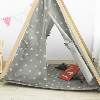 SoBuy OSS02-ST Tente Tipi Enfant pour Garçon et Fille Teepee Tente de Jeu pour Enfants
