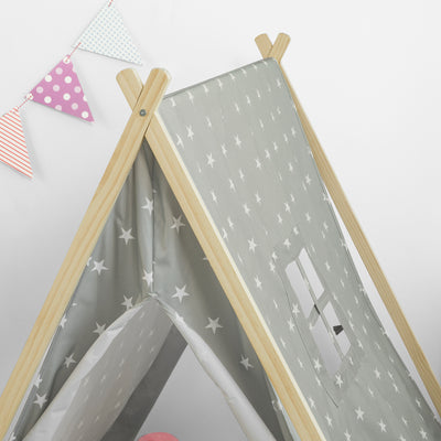 SoBuy OSS02-ST Tente Tipi Enfant pour Garçon et Fille Teepee Tente de Jeu pour Enfants