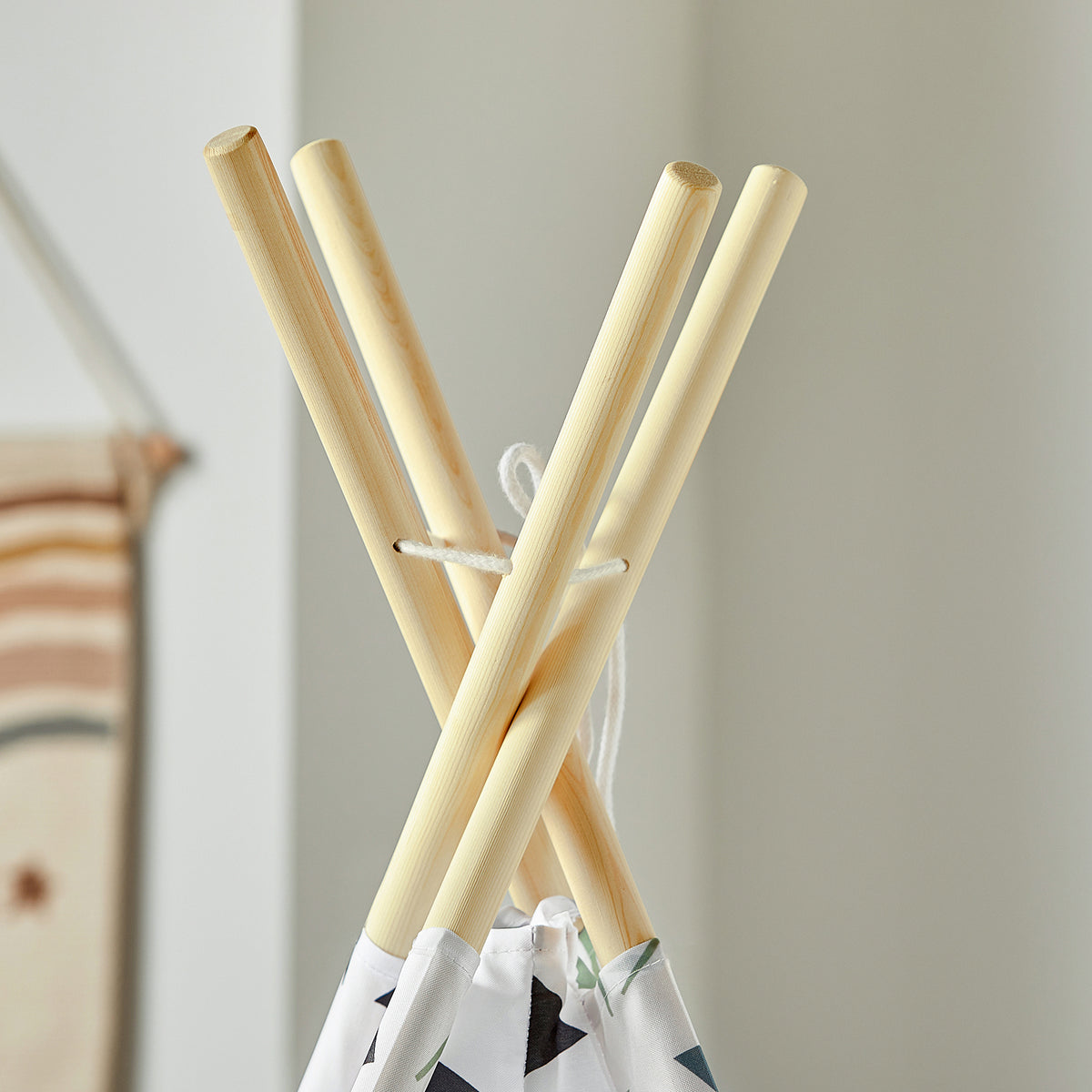 SoBuy OSS03-A02 Cort pentru copii Tipi cu saltea Cort de joacă pentru copii Indian Teepee