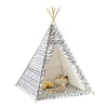 SoBuy OSS03-A03 Tipi Enfant Tente pour Enfant avec Tapis De Sol Indian Teepee Tente de Jeu pour Enfants