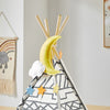 SoBuy OSS03-A03 Tipi Enfant Tente pour Enfant avec Tapis De Sol Indian Teepee Tente de Jeu pour Enfants