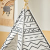 SoBuy OSS03-A03 Tipi Enfant Tente pour Enfant avec Tapis De Sol Indian Teepee Tente de Jeu pour Enfants