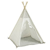 SoBuy OSS03-WHG Tipi Enfant Tente pour Enfant avec Tapis De Sol Indian Teepee Tente de Jeu pour Enfants