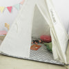 SoBuy OSS03-WHG Tipi Enfant Tente pour Enfant avec Tapis De Sol Indian Teepee Tente de Jeu pour Enfants