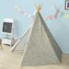 SoBuy OSS04 Cort Indian Teepee pentru Copii, Cort de Joacă pentru Copii, Cort Pliabil