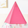 SoBuy OSS06 Tipi Enfant avec Sac de Transport Tente Indian Teepee Tente de Jeu pour garçons et Filles, Cadeau Enfants