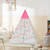 SoBuy OSS06 Tipi Enfant avec Sac de Transport Tente Indian Teepee Tente de Jeu pour garçons et Filles, Cadeau Enfants