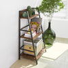 SoBuy STR01-N Bibliotecă Scăriță cu 3 Niveluri pentru Living Birou Bucătărie Baie Mobilier de Depozitare
