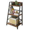 SoBuy STR01-N Bibliotecă Scăriță cu 3 Niveluri pentru Living Birou Bucătărie Baie Mobilier de Depozitare