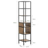 SoBuy STR06-N Etajeră cu compartimente deschise, Mobilier de Depozitare pentru Living, Birou, Bucătărie
