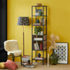 SoBuy STR06-N Etajeră cu compartimente deschise, Mobilier de Depozitare pentru Living, Birou, Bucătărie
