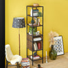 SoBuy STR06-N Etajeră cu compartimente deschise, Mobilier de Depozitare pentru Living, Birou, Bucătărie